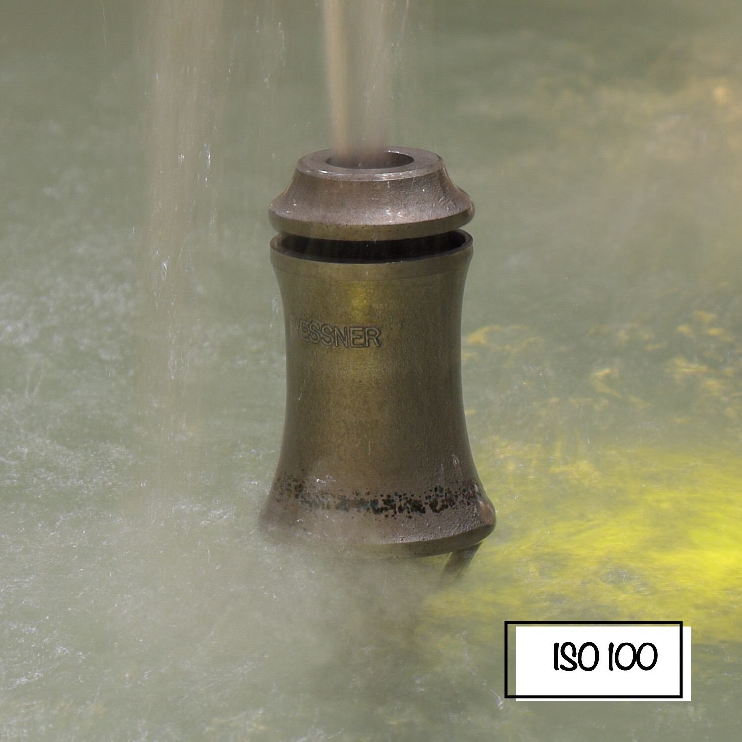 Das Bild zeigt das Rauschen bei ISO 100