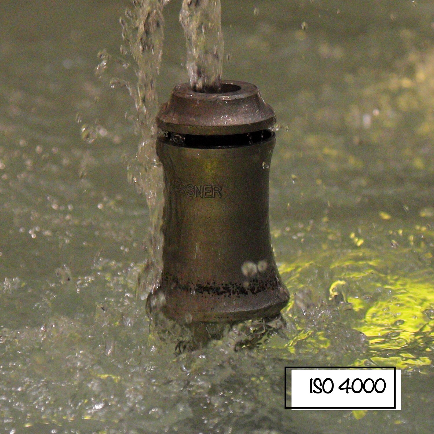 Das Bild zeigt das Rauschen bei ISO 4000